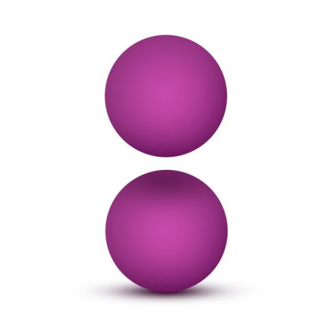 Luxe Double O Kegel Balls 1.3 Oz Pink