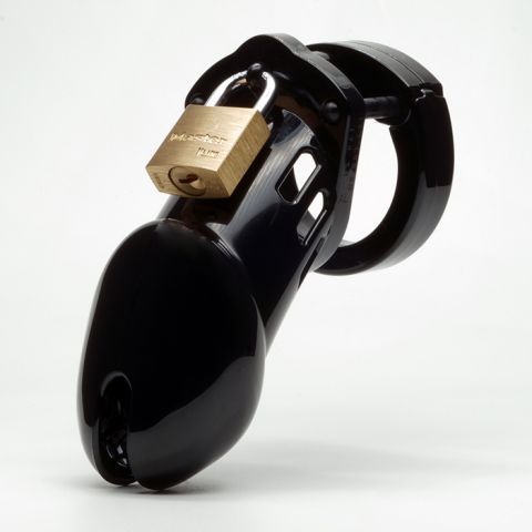 Cb-6000 Black 3.25 in Chastity Cage w/ Complete Kit