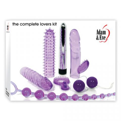 Adam & Eve Complete Lovers Kit Purple
