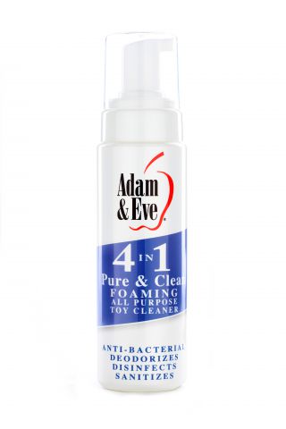 Adam & Eve Pure & Clean Foaming Toy Cleaner 8 Oz