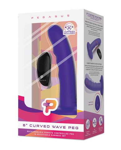 6in Curved Wave Peg