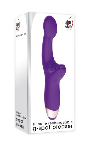 Adam & Eve Silicone G-Spot Pleaser Rechargeable