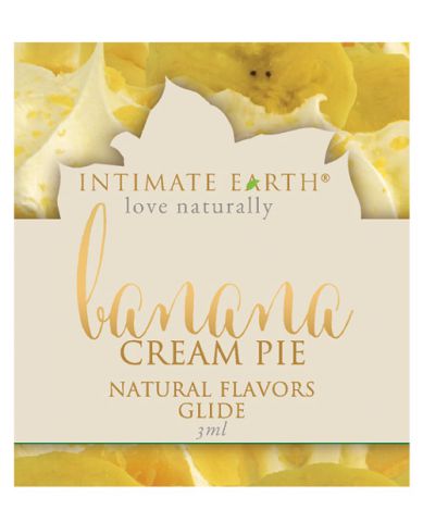 Intimate Earth Banana Cream Pie Glide Foil Pack 3ml (Eaches)