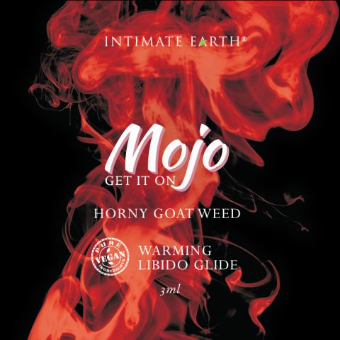 Mojo Horny Goat Weed Warming Libido Glide 3ml Foil (Eaches)