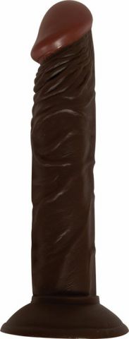 Afro American Whopper Vibrating 7in Brown