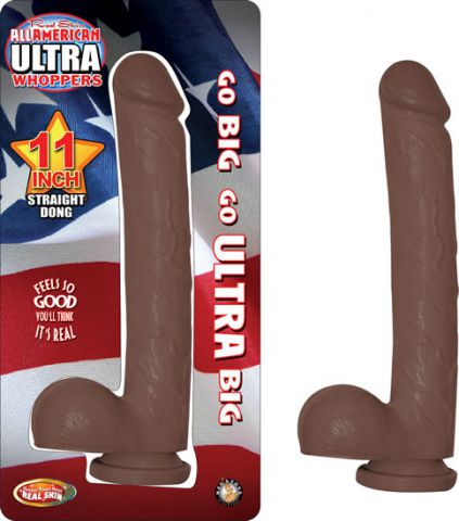All American Ultra Whoppers 11" Dong Brown