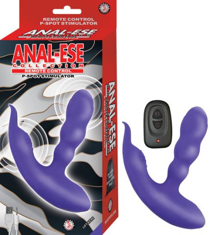 Anal Ese Collection Remote Control P Spot Stimulator Purple