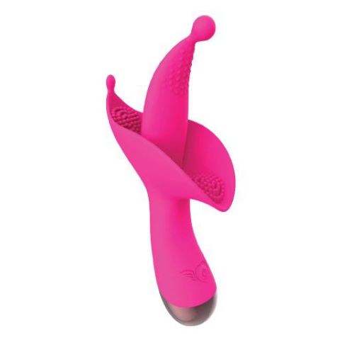 Passion Flower Bud Heat Up Massager Pink