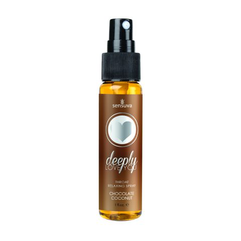 Deeply Love You Chocolate Coconut Throat Relaxing Spray 1 Oz