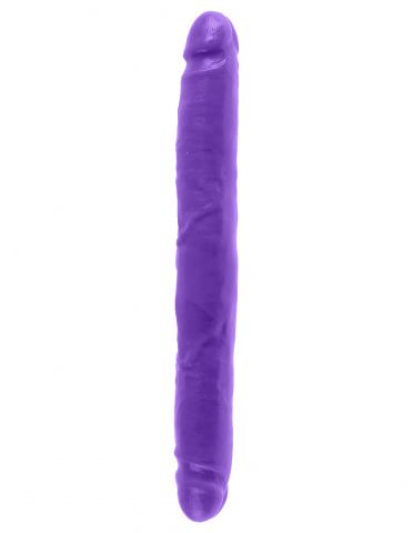 Dillio 12 Double Dong Purple Dong "