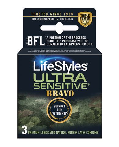 Lifestyles Ultra Sensitive Bravo 3pk