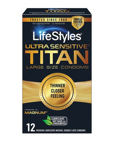 Lifestyles Ultra Sensitive Titan 12pk