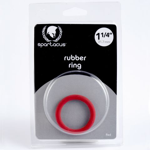 1 1/4in Soft C Ring Red