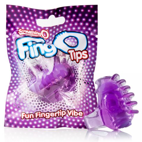 Screaming O Quickie Fing O Tips Purple