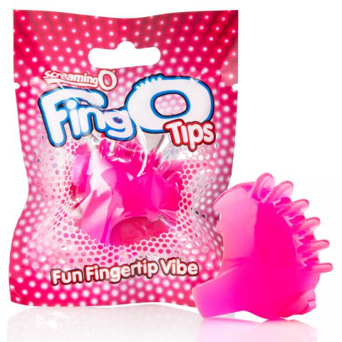 Screaming O Quickie Fing O Tips Pink