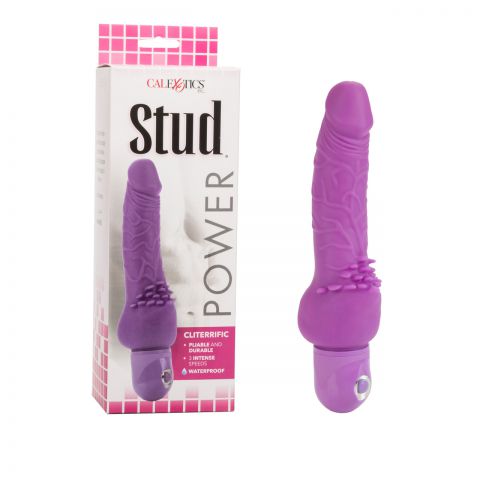 Power Stud Clitterific w/P Purple