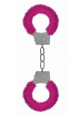 Beginner's Handcuffs Furry Pink