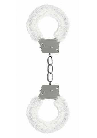 Beginner's Handcuffs Furry White