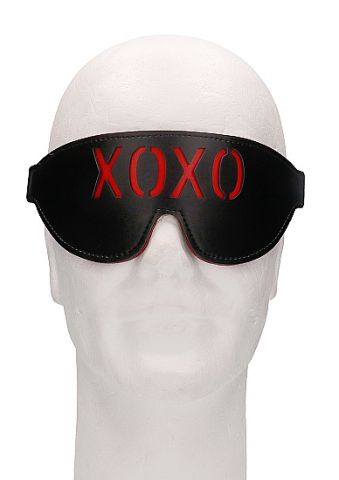 Ouch! Blindfold Xoxo Black