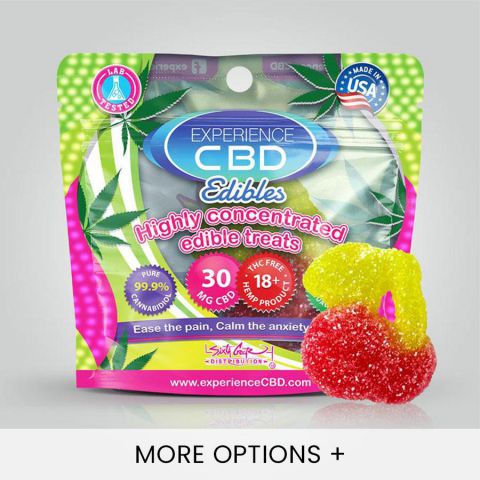 Experience Cbd 30mg Gummy Cherry 1pc