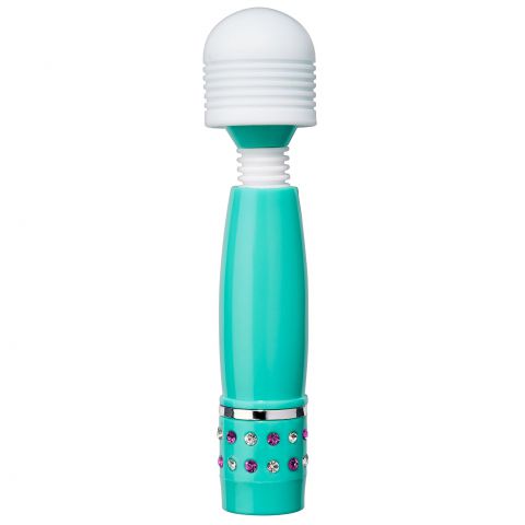 Cloud 9 Mini Flexible Wand w/ Silicone Head & Jewels Teal