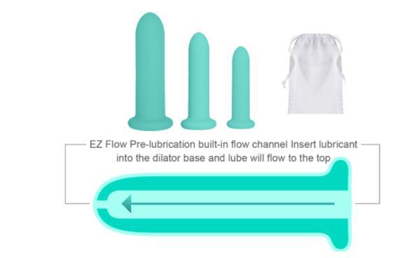 Cloud 9 Health & Wellness Silicone Dilator Kit (for Vaginal or A
