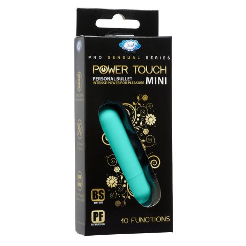 Cloud 9 Power Touch Iii - Teal Mini Rechargeable Bullet (Eaches)