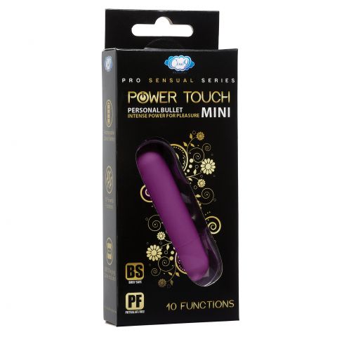 Cloud 9 Power Touch Iii - Plum Mini Rechargeable Bullet (Eaches)