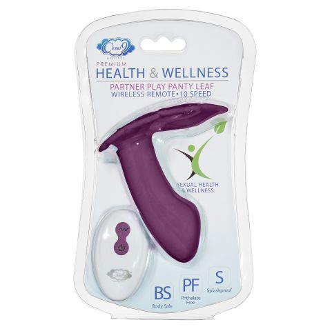 Cloud 9 Health & Wellness Wireless Remote Control Panty Leaf" Vi
