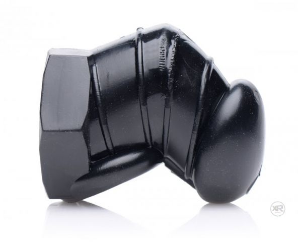 Detained Black Restrictive Chastity Cage